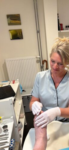 Anjes Dorrenboom in action at Healthcube Tervuren