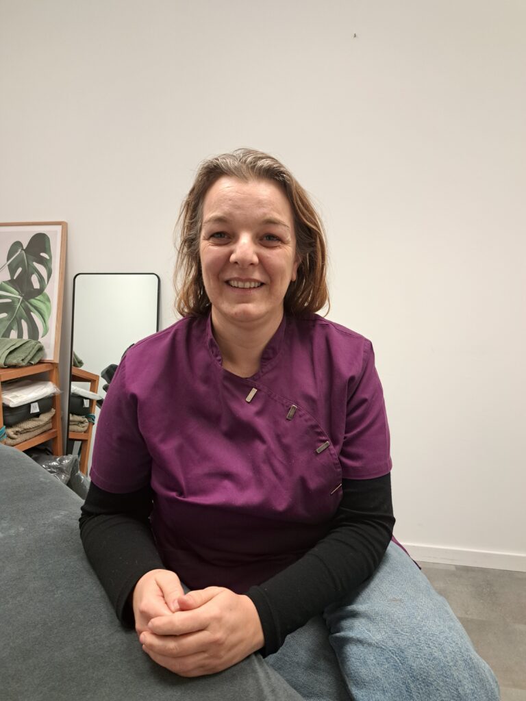 Joke Mylle gespecialiseerd voetverzorger Healthcube Sterrebeek